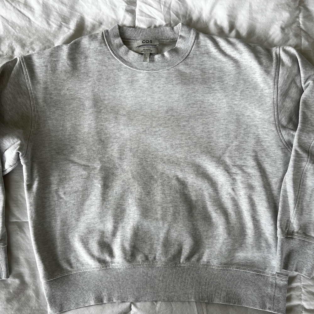 COS Sweatshirt - Grey Melange - Large